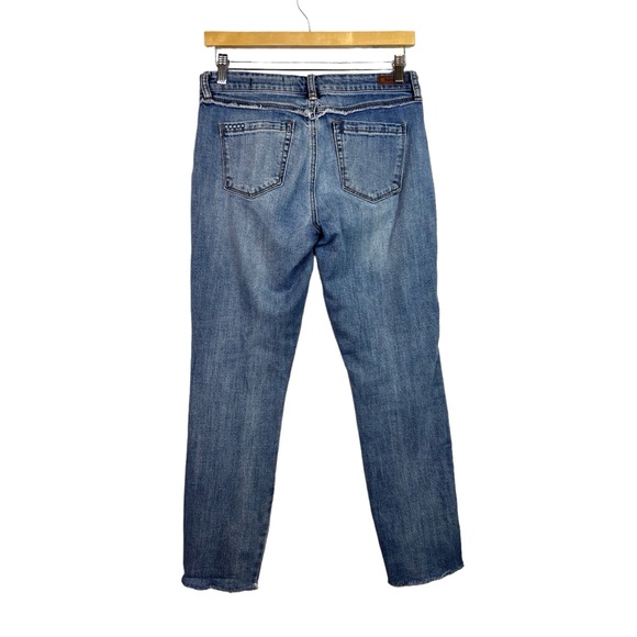 Blank NYC Denim Fray For Days Light Wash Relaxed Skinny Jean Women's Size 28 - Picture 4 of 11